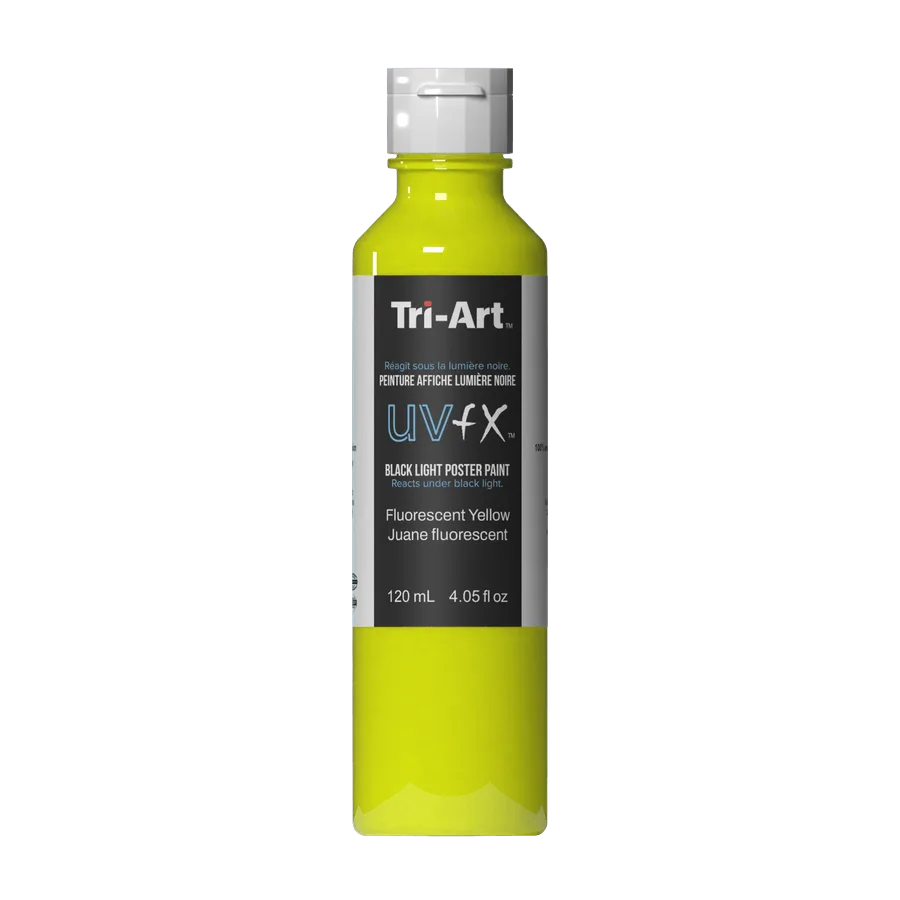 Uvfx Black Light Poster Paint Fluorescent Yellow