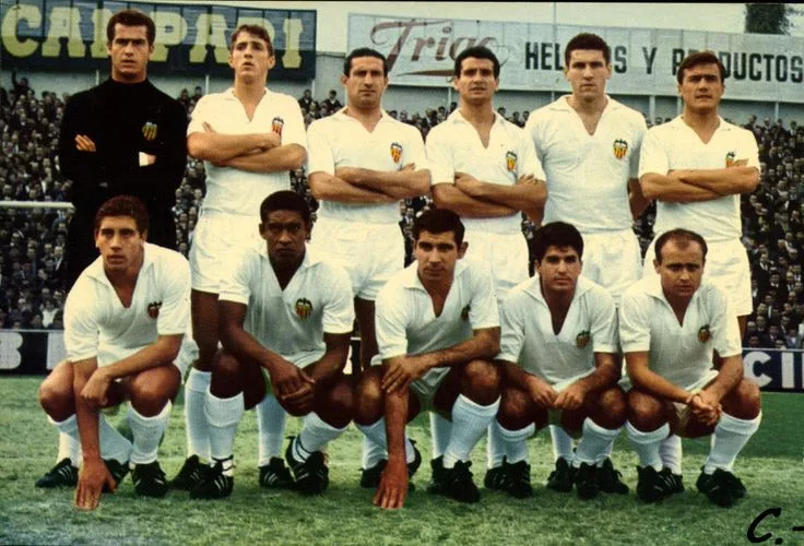 Valencia C F Pesudo Sol Mestre Vidagañy Paquito Roberto Claramunt I Waldo Ansola Poli