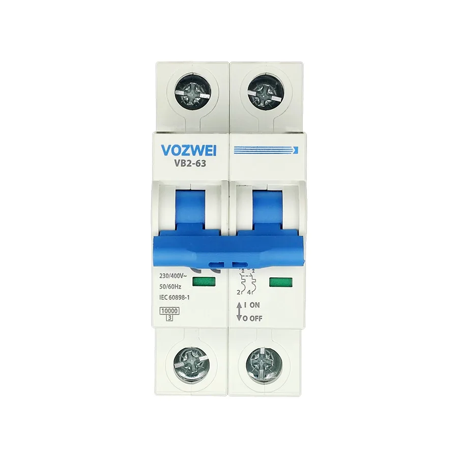 Vb2 63 2P Icn 10Ka Mcb Vozwei