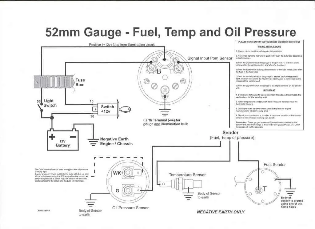 ️Vdo Egt Gauge Wiring Diagram Free Download