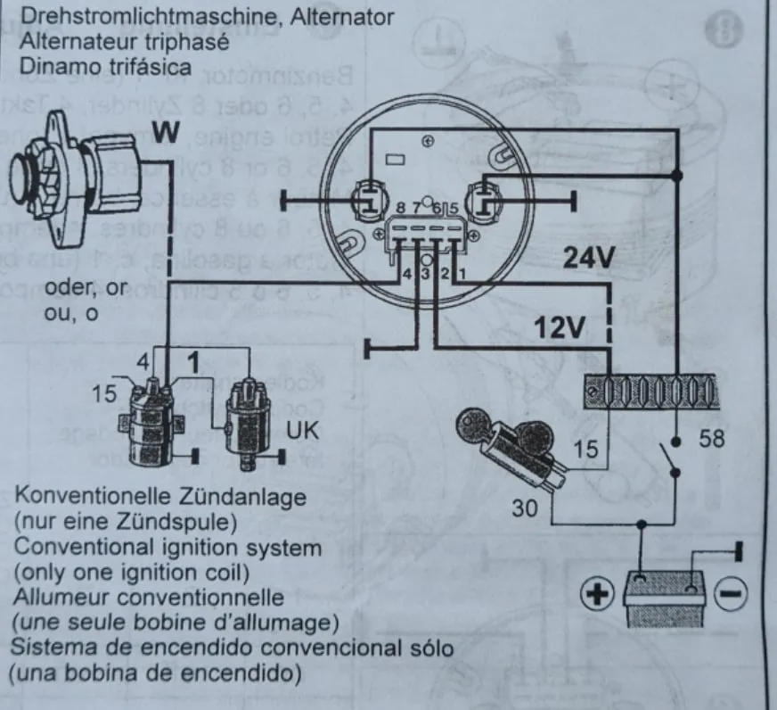 Vdo Tachometer Wiring Color