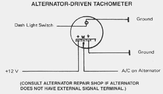 Vdo Tachometers Wiring Diagram