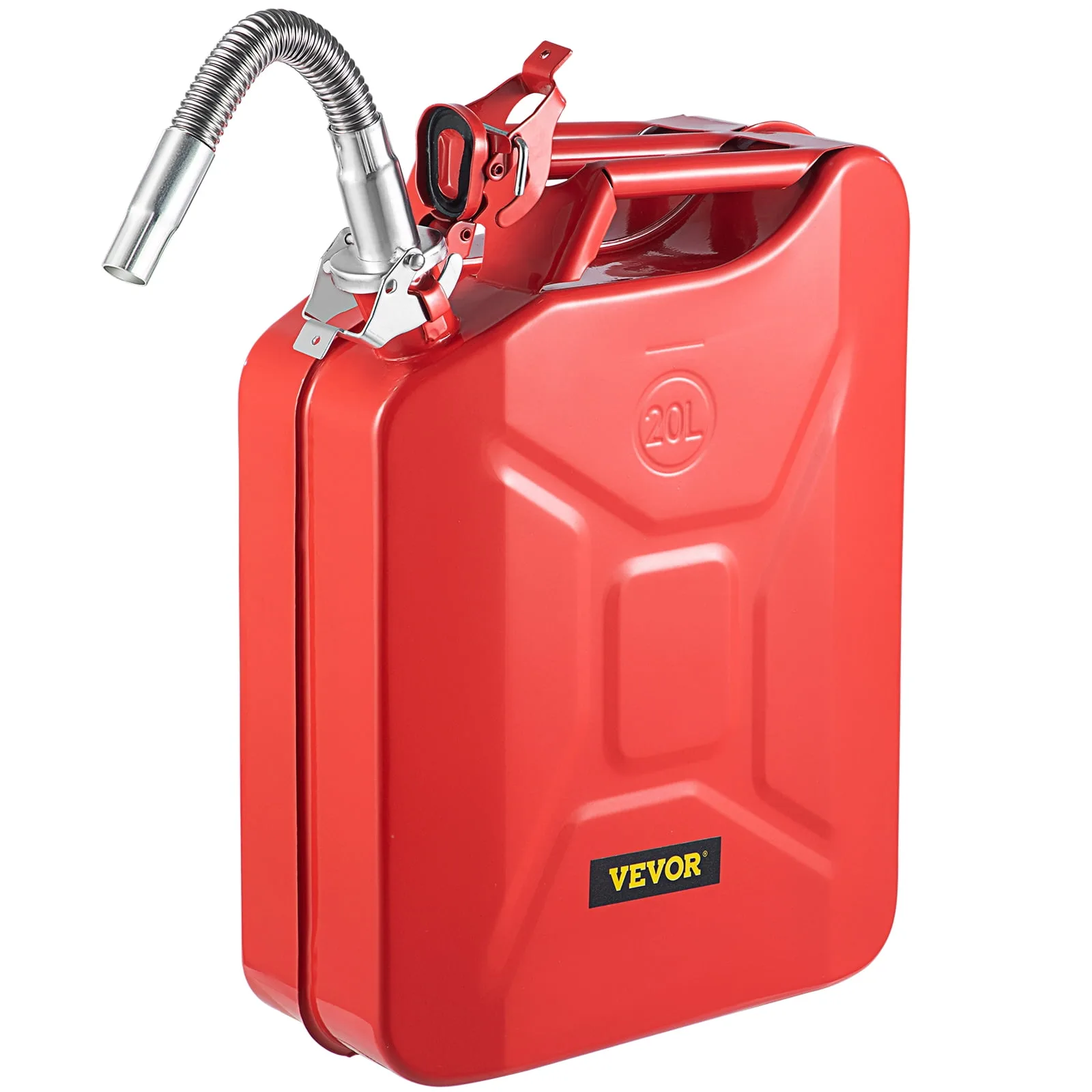Vevor Jerry Fuel Can 5 3 Gallon 20 L Portable Jerry Gas Can With Flexible Spout System