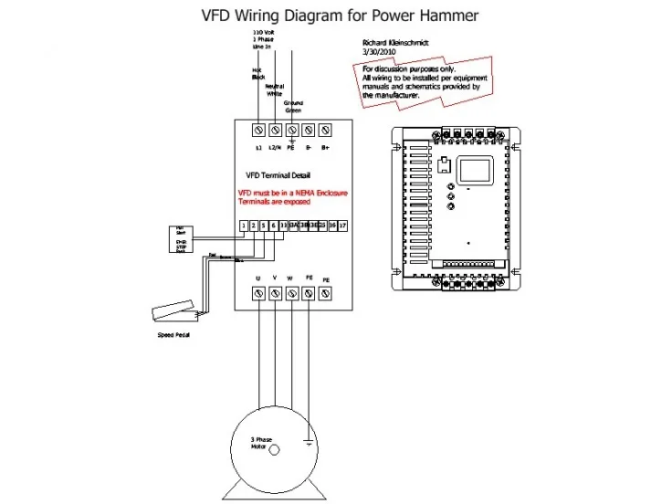 Vfd Wiring Diagram Sd Metalworks