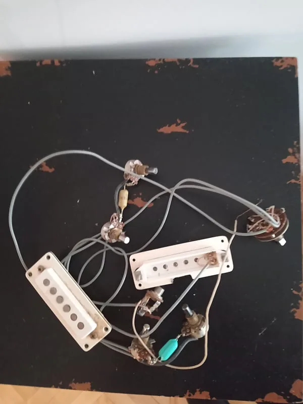 Vintage Eko Lark Ii Pickups With Wiring Harness Reverb
