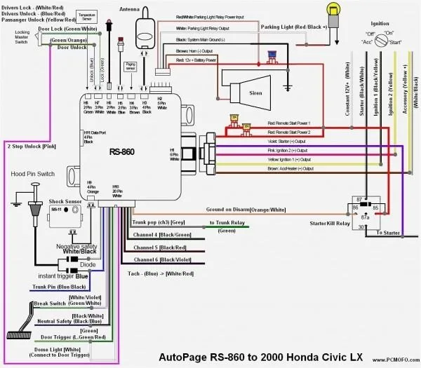 Viper Alarm Wiring Diagram