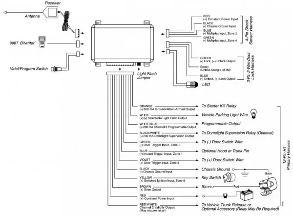 Viper Car Alarm Wiring Diagram