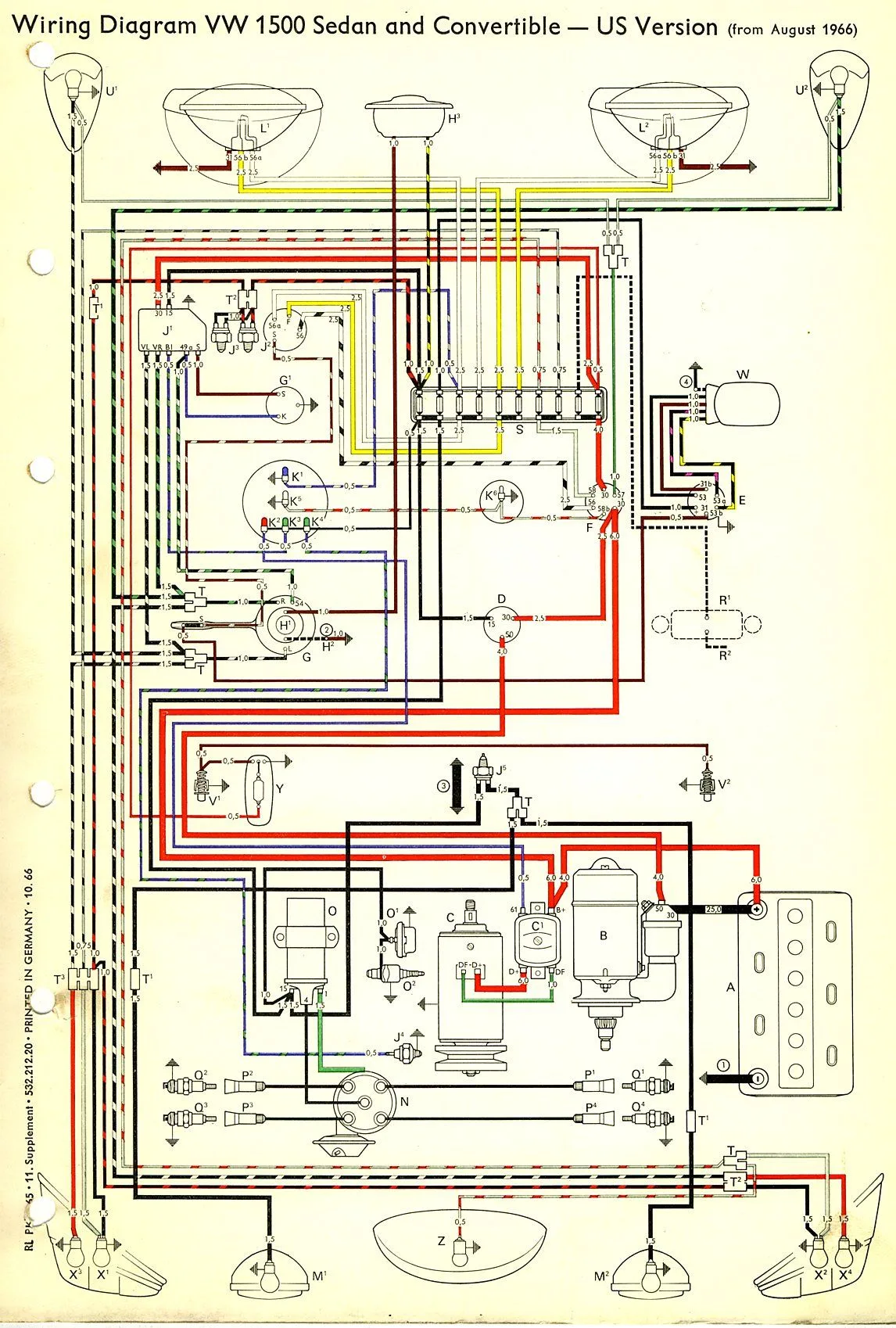 Volkswagen Bus Wiring Diagram