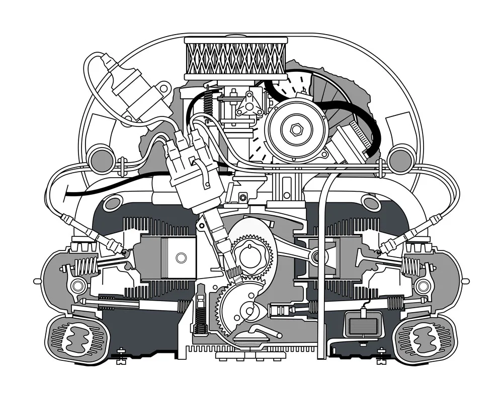 Volkswagen Engine Schematics