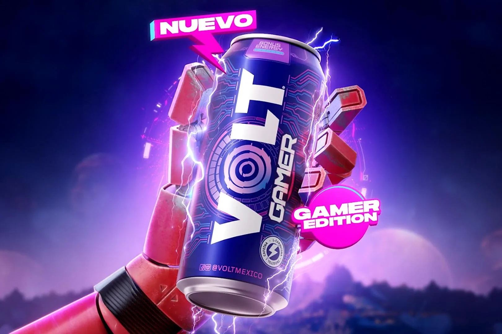 Volt Creates A Beverage Just For Gamers In Volt Gamer Energy Drink