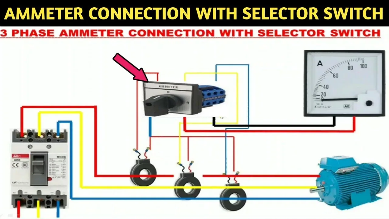 Voltage Selector Switch Wiring Diagram