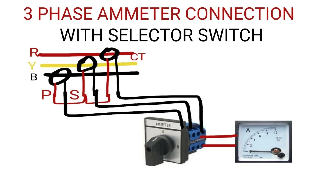 Voltage Selector Switch Wiring Diagram For Your Needs