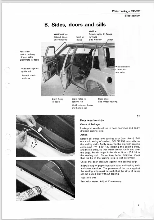 Volvo 740 760 Fault Tracing Water Leakage Service Manual 1988 Tp31230 1 Pdf Ebook Instant