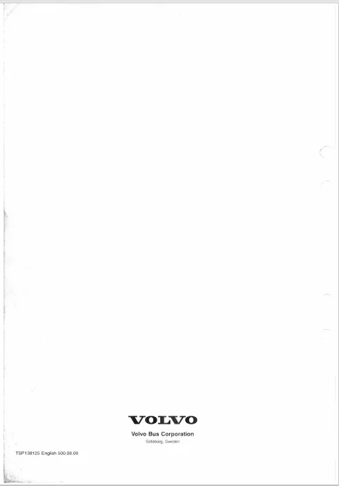 Volvo Buses Mid 234 Bic Design Function Fault Tracing Service Manual 2000 Pdf Ebook Instant