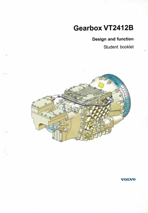Volvo Gearbox Vt2412B Design And Function Student Booklet 2003 Gt2400023E Pdf Ebook Instant