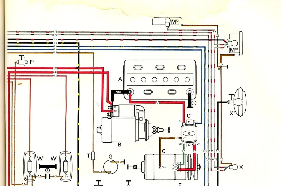 Vw Beetle Alternator Wiring Diagram