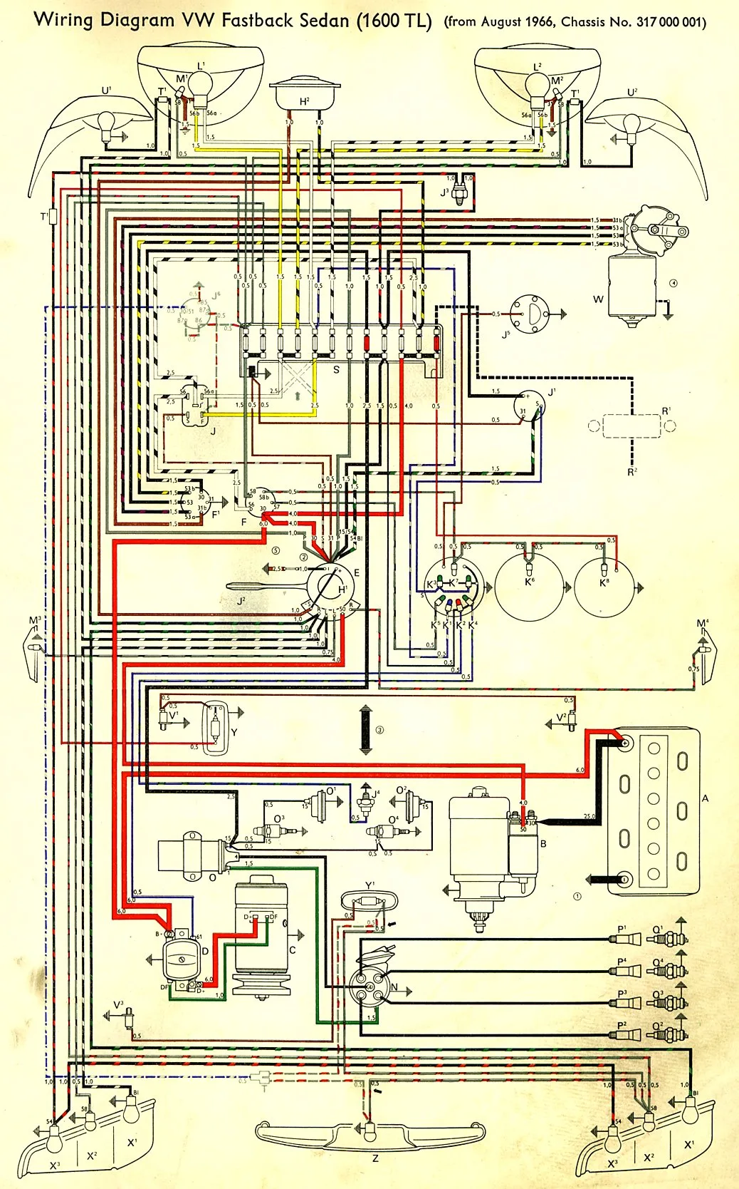 Vw Electrical Wiring Diagrams Understanding Your Car S Electrical System