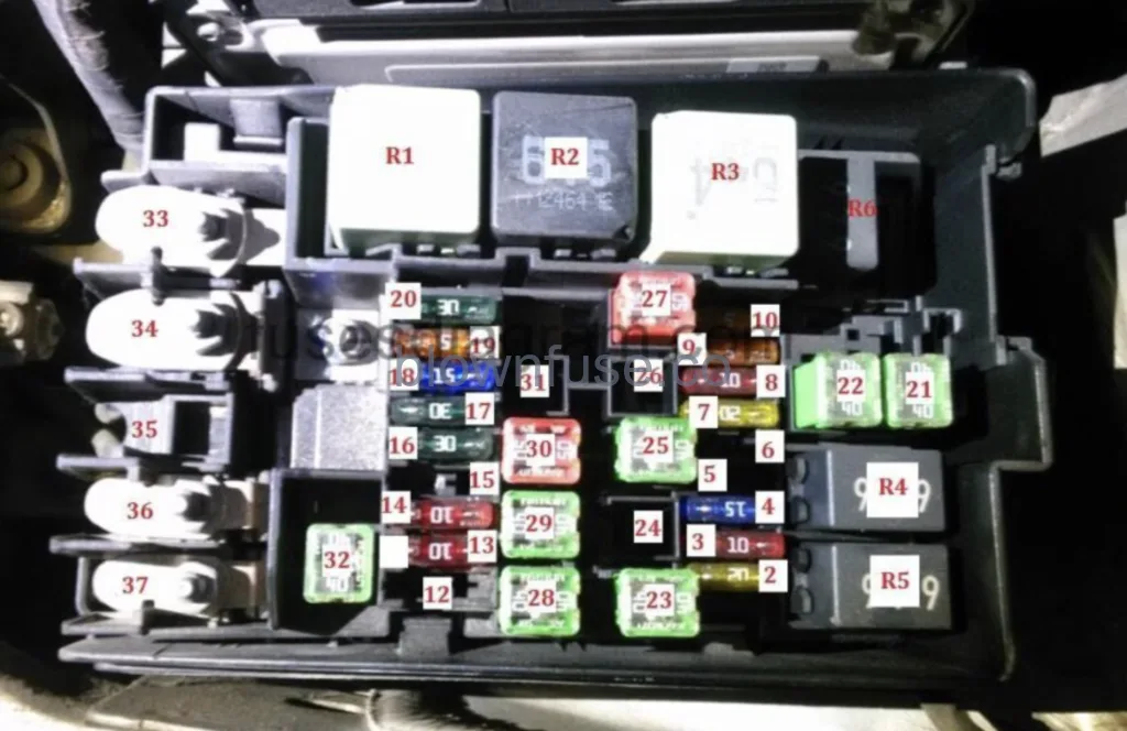 Vw Jetta Engine Fuse Box Diagram Blown Fuse
