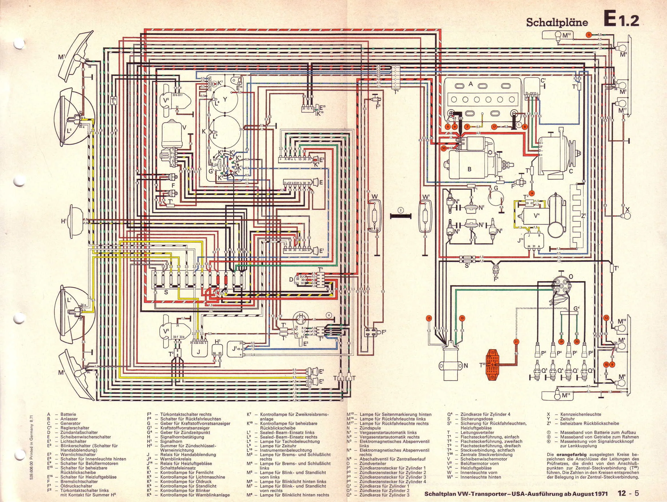 Vw Transporter T4 Wiring Schematic Wiring Diagram
