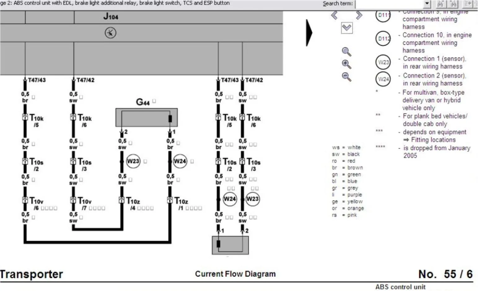 Vw Transporter T5 Abs Wiring Diagram Wiring Diagram