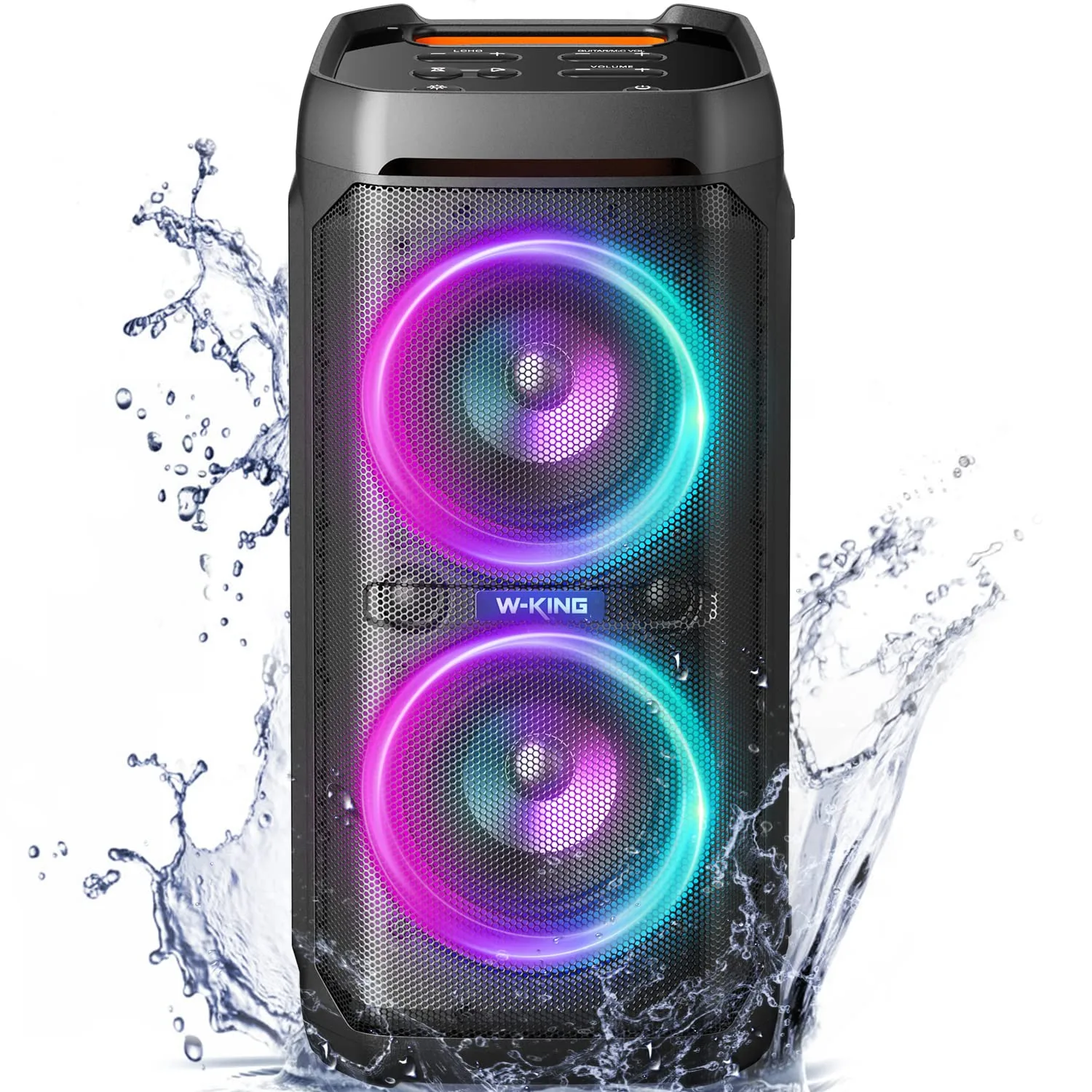 W King 100W Bluetooth Speakers V5 3 Ipx6 Waterproof Portable Desertcart Panama