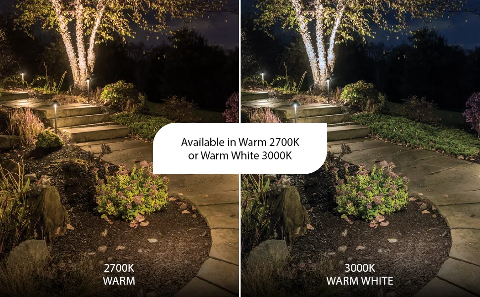 Wac Landscape Lighting Interpath Led 12V Cone Path And Area Light 3000K Warm White Built In Led
