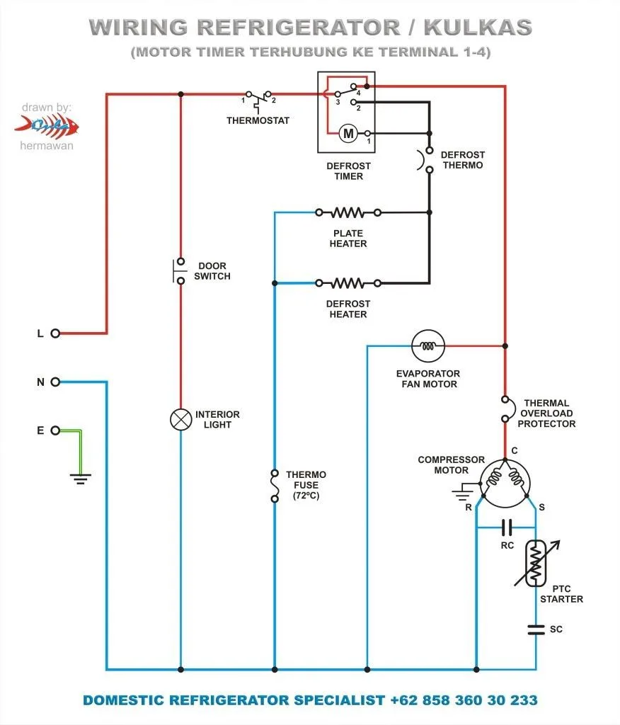 Walk In Freezer Wiring Schematic