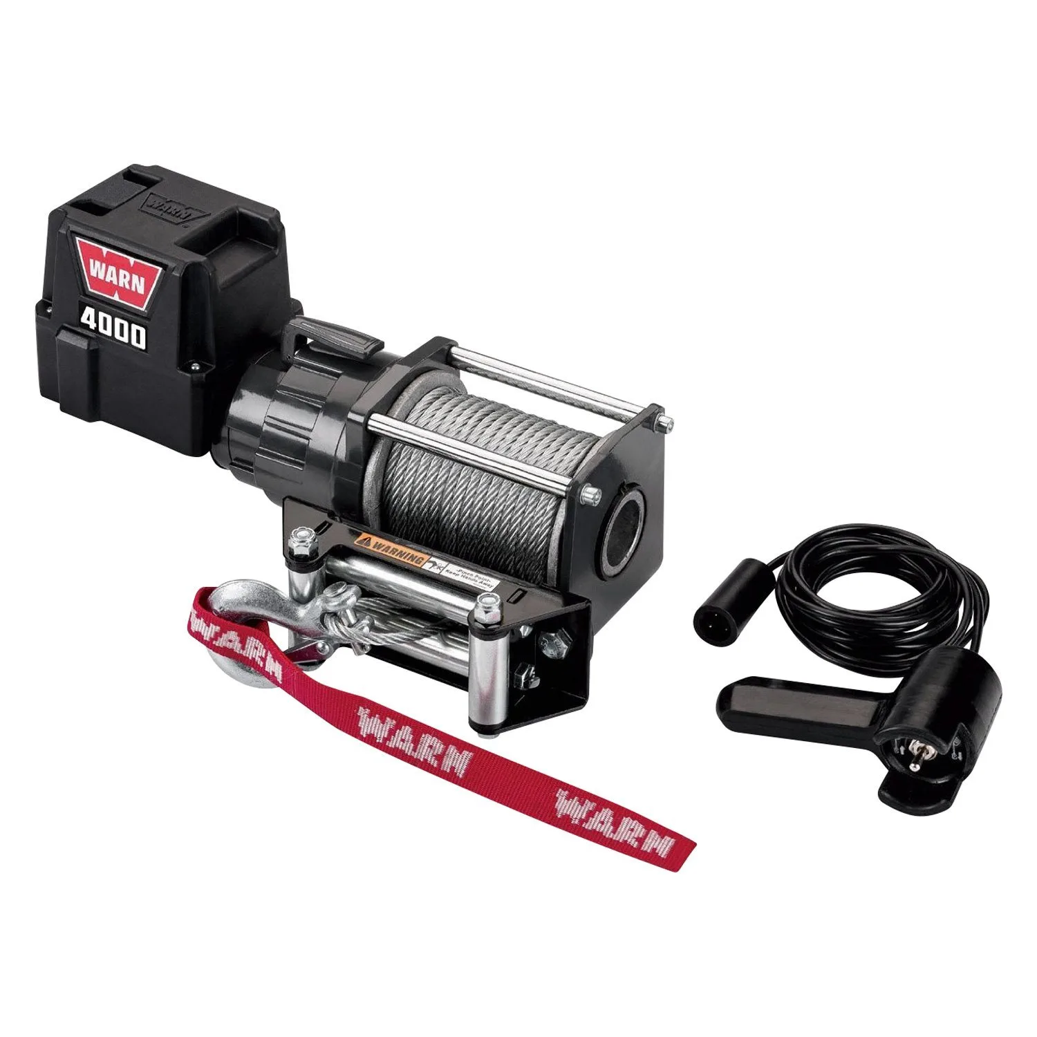 Warn 94000 4000 Lbs Utv Winch With Wire Rope