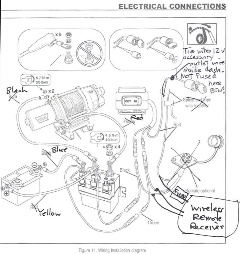 Warn Winch Wireless Remote Wiring Diagram