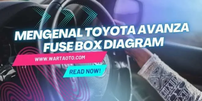 Warta Oto Mobil Mengenal Toyota Avanza Fuse Box Diagram