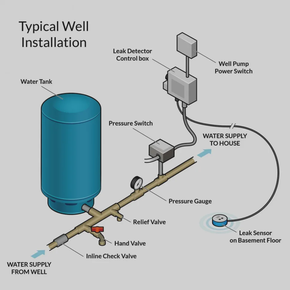 Water Tank Pressure Switch Wiring Diagram