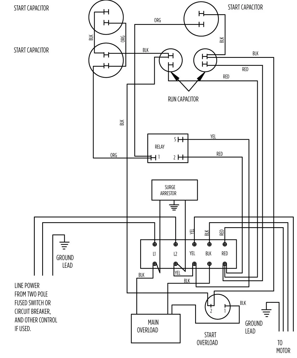 Weg Single Phase Motor Wiring Diagram With Capacitor Wiring Diagram