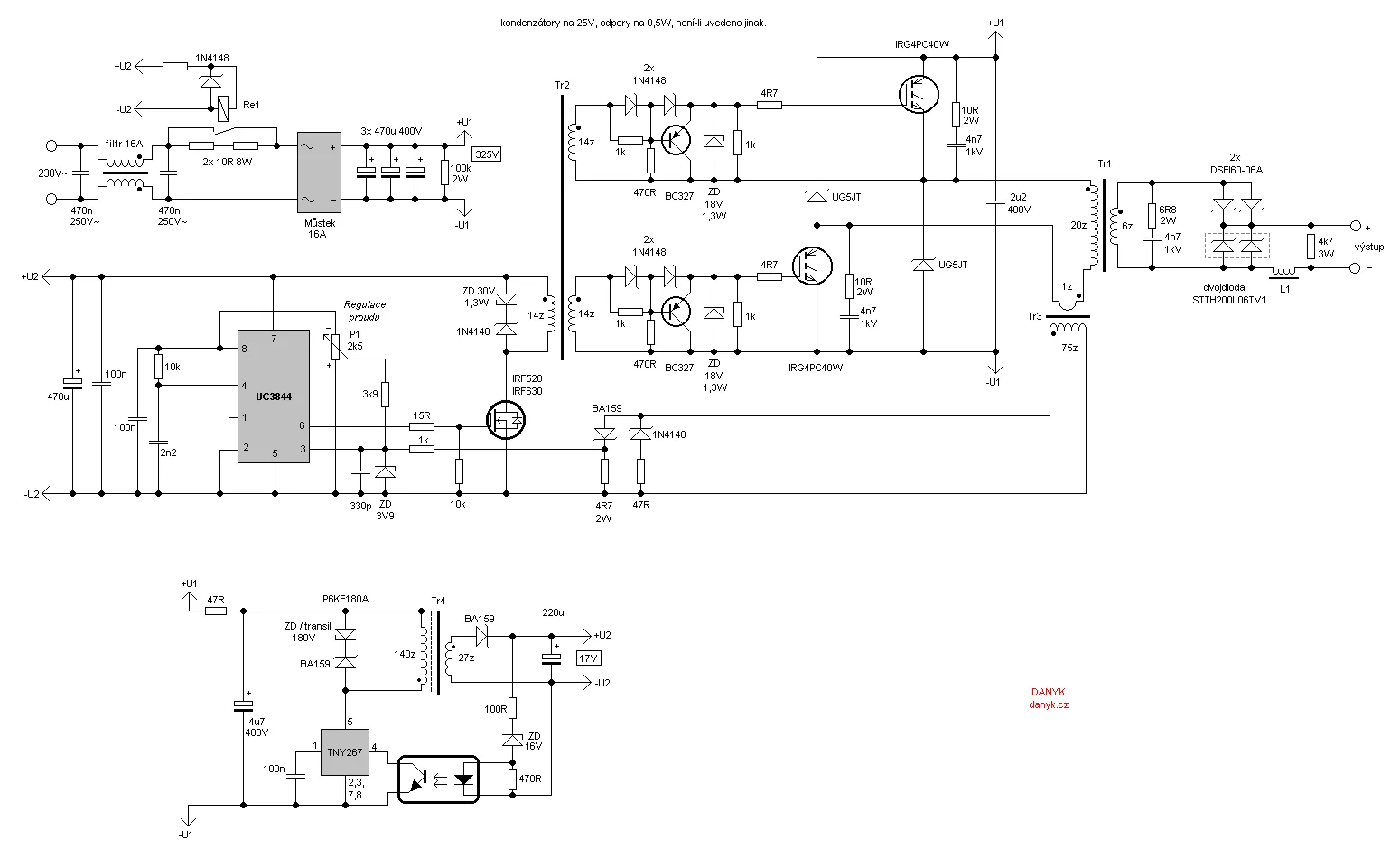 Welding Inverter Circuit Diagram