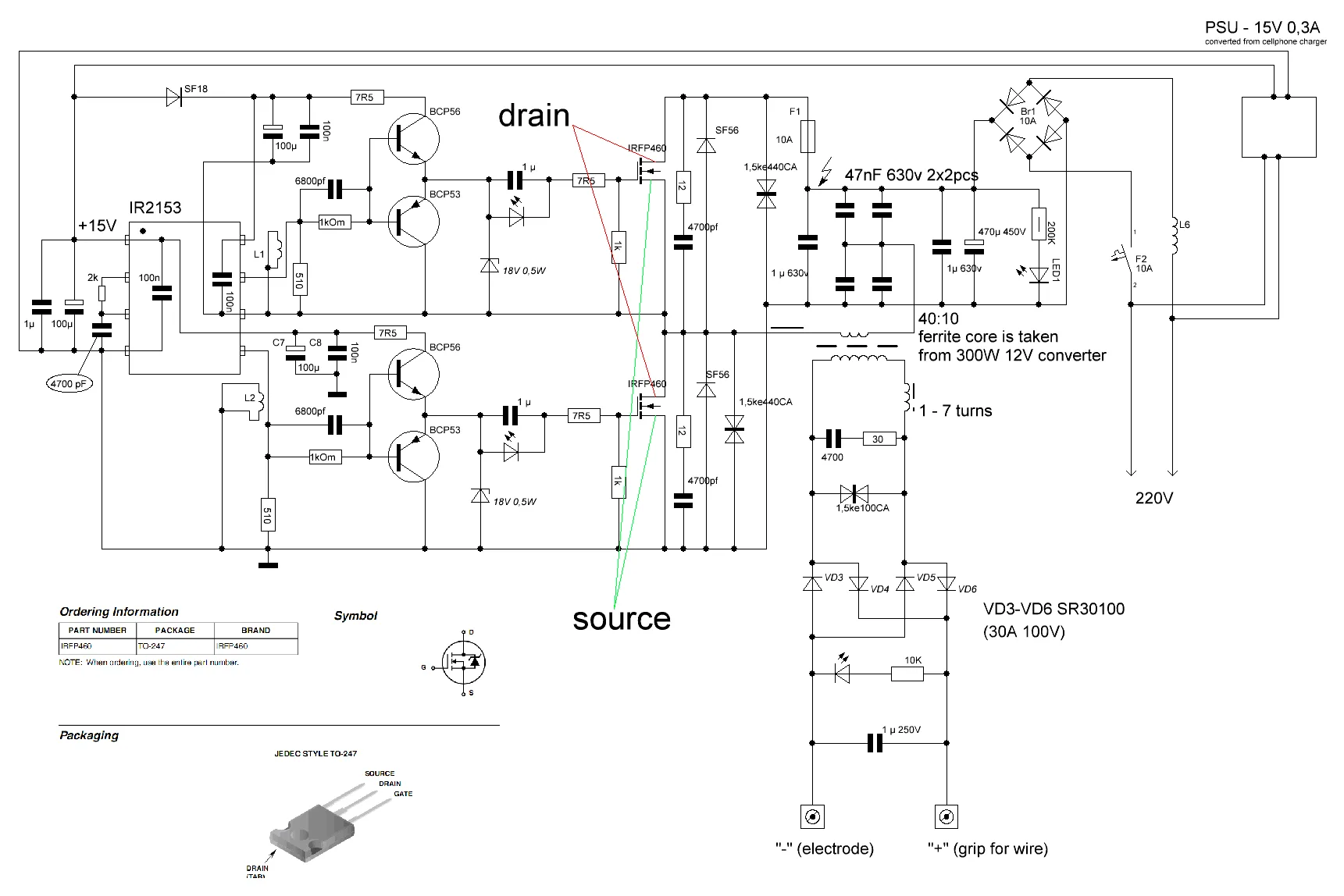 Welding Inverter Circuit Diagram