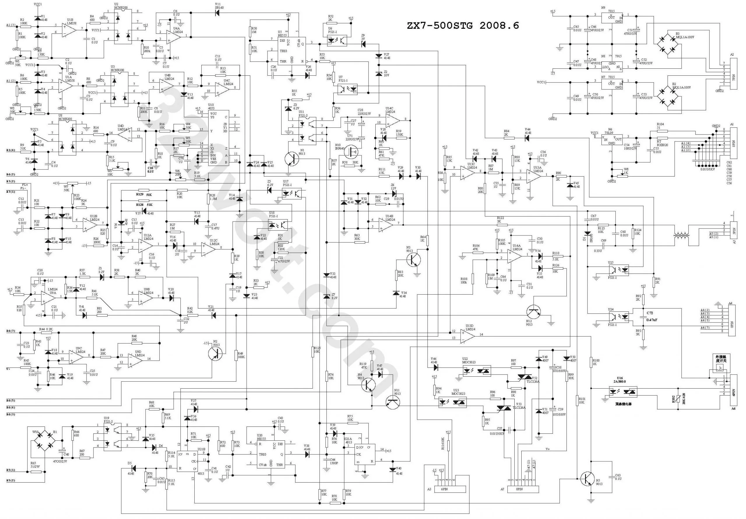 Welding Inverter Circuit Diagram