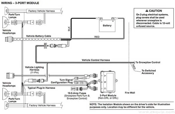 Western Plow Controller 4 Pin Wiring Diagram Plow Pro Ultramount Electrical Components Side