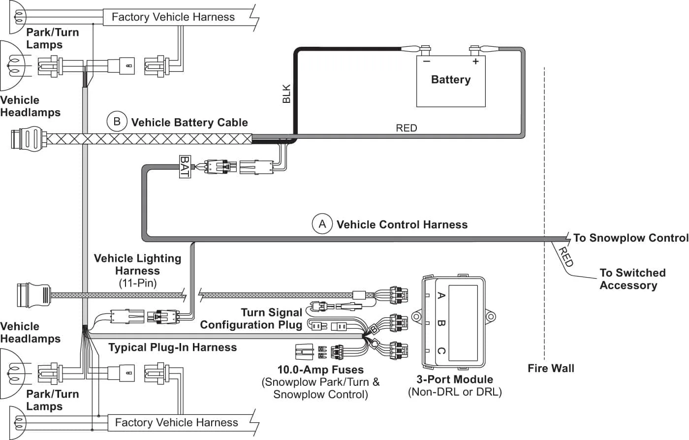 Western Snow Plow Wiring Diagram Ultramount