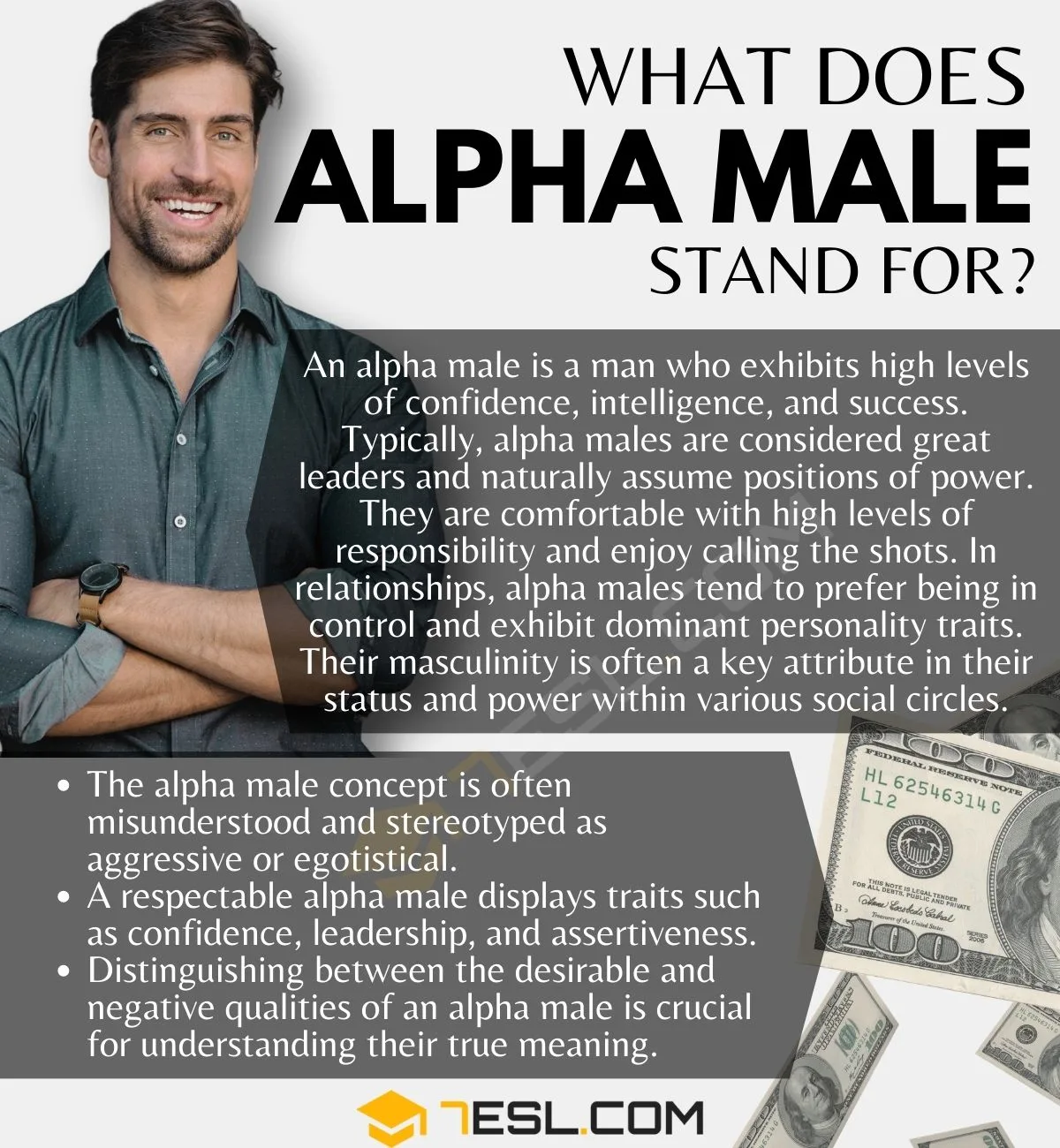 What Does Alpha Male Mean 7Esl