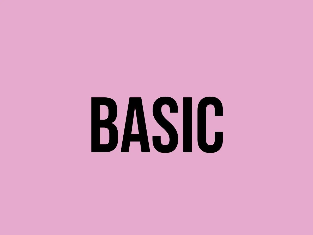 What Does Basic Mean Meaning Uses And More Fluentslang