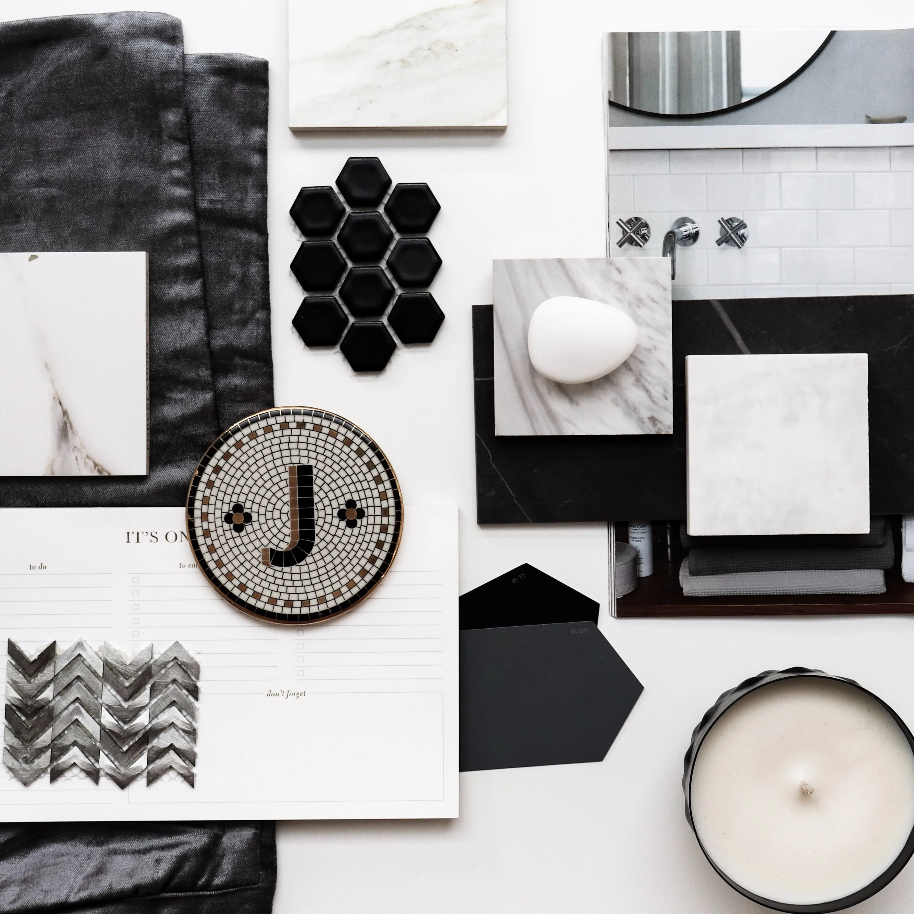 What Is An Interior Design Mood Board And Material Board Compose