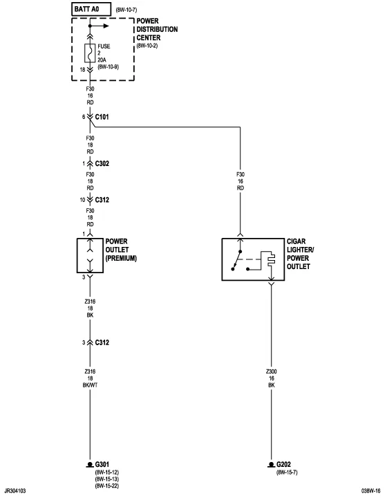 Where Is The Fuse For The Cigarette Lighter Located In A 2003 Dodge Stratus Under The Hood