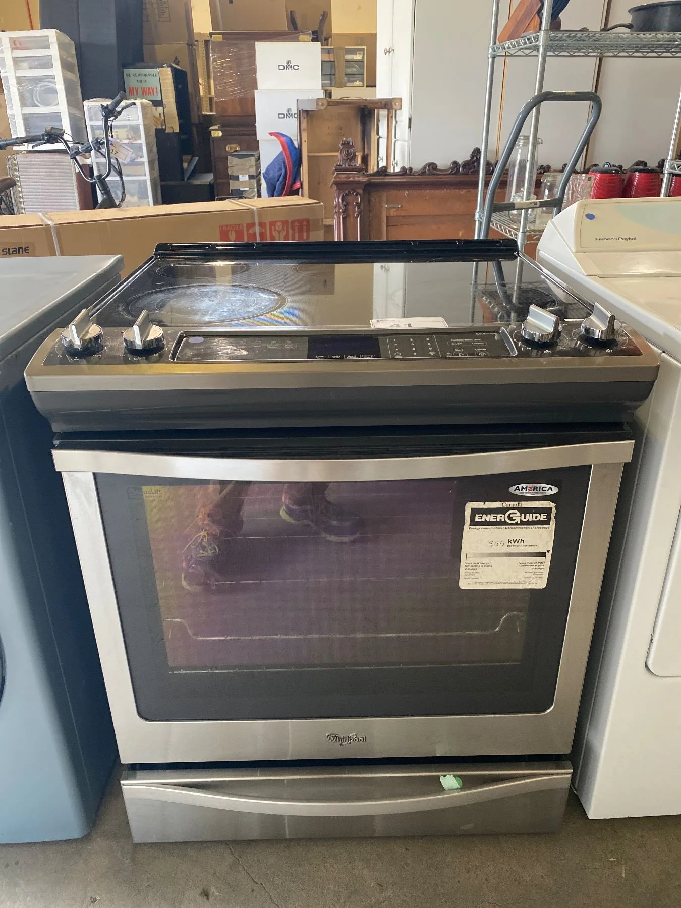 Whirlpool Gold Series Convection Oven With Electric Top Stove