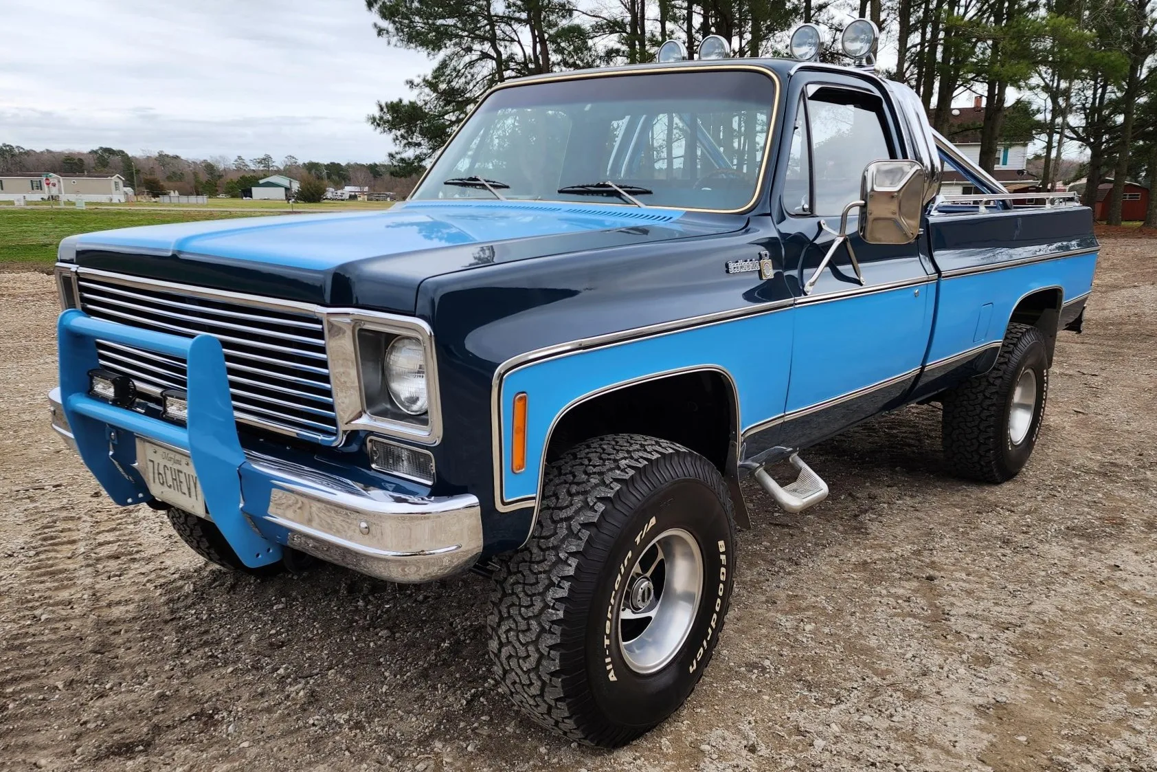 White 76 Chevy