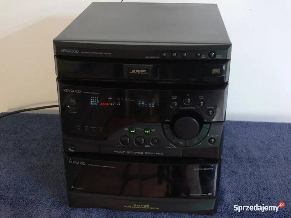 Wieża Kenwood Rxd G2 Radio Aux Wysyłka Jasło