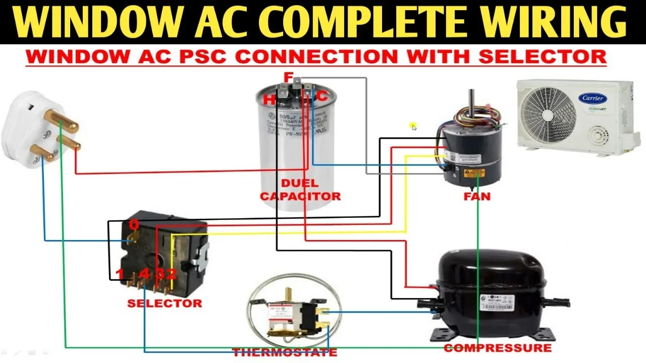 Window Ac Wiring Diagram Pdf