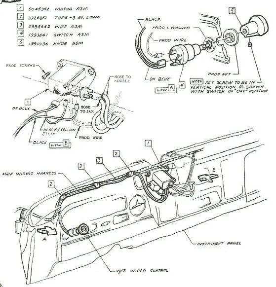 Wiper Motor Circuit Diagram