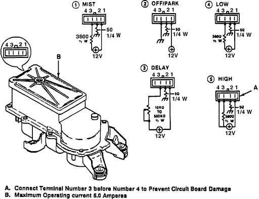 Wiper Wiring Diagram Chevrolet Truck