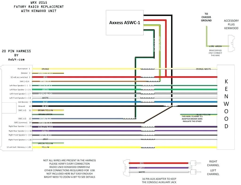 Wire Diagram For A Pioneer Car Stereo