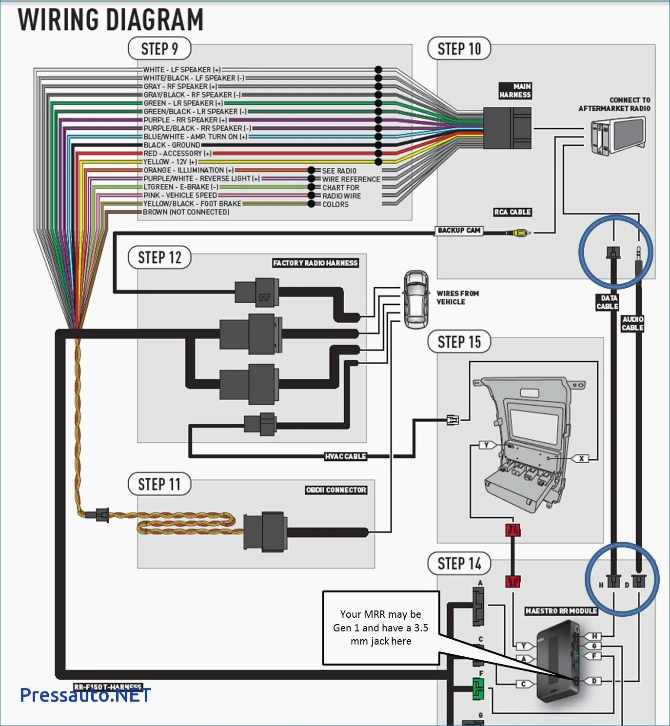 Wire Diagram For Car Stereo Pioneer