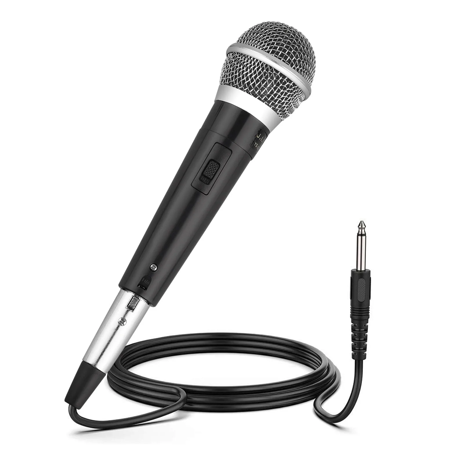 Wired Dynamic Microphones Professional Handheld Mic Microphones With 10Ft Cable With 1 4 Mic